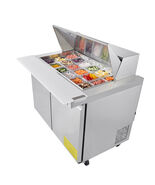 VEVOR 48.43" Commercial Refrigerator, 12.5 Cu. Ft Sandwich Refrigerated Table - $1,626.99