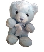 Aurora Baby Boy Bear Blue 12 Inches Stuffed Animal Baby Kids Toy - £10.78 GBP