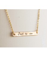 C&#39;est la vie necklace, French jewelry, girlfriend gift, Valentine gift f... - £12.78 GBP+