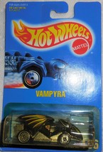 1992 Hot Wheels Collector #166 &quot;Vampyra&quot; Mint Car On Sealed Card - £1.99 GBP