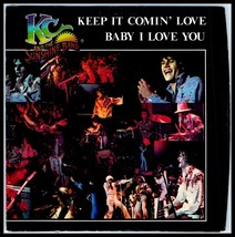 KC &amp; The Sunshine Band &quot;Keep It Comin/Baby I Love You&quot; 7&quot; Picture Sleeve ONLY F1 - £1.56 GBP