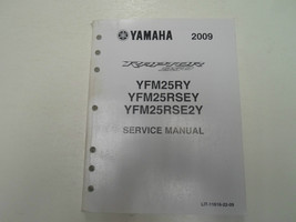 2009 Yamaha Raptor 250 YFM25RY YFM25RSEY YFM25RSE2Y Service Manual FACTO... - £18.81 GBP