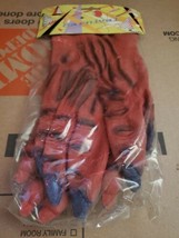 Vintage HALLOWEEN ADULT DEVIL DIABLO costume HANDS gloves   MASK PROP ca... - $12.87
