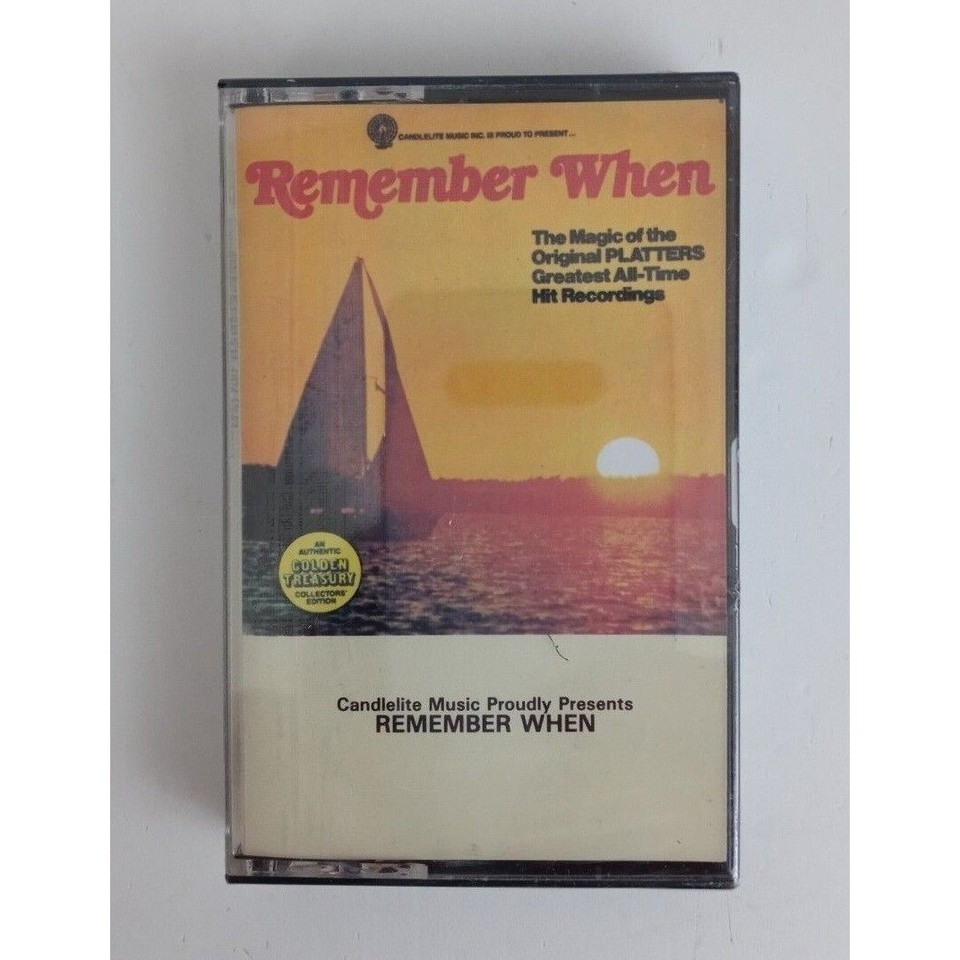 Remember When The Platters Greatest Hits Cassette New Sealed - $7.91