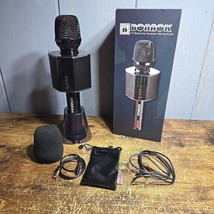 BONAOK Karaoke Microphone, Portable Wireless Bluetooth Smartphone G50 black - £70.33 GBP