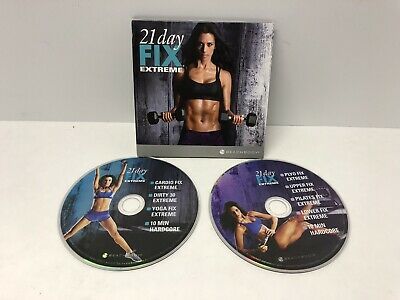 21 DAY FIX  extreme 2 DISC DVD 8  WORKOUTS NEW - $18.00