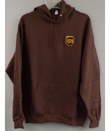 UPS Parcel Employee Pullover Hooded Sweatshirt S-5XL, LT-4XLT Hoodie New - $33.99 - $39.09