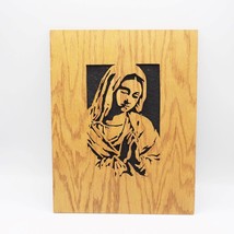 Die Cut Mary Mother of Jesus Wood Cut Wall Hanging - £62.42 GBP