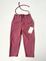 Year Of Ours Cameron Capri Football Lace Up Legging Pink ( XXS ) - $89.07