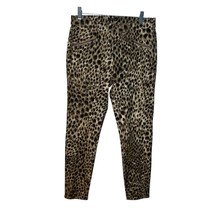 J McLaughlin Womens Baxter Jeans Animal Print Stretch Ankle Zip Skinny S... - $24.30