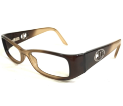 Christian Dior Eyeglasses Frames Optyl Brown Fade Rectangular Full Rim 51-14-130 - £69.65 GBP