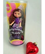 HAPPY BIRTHDAY Tea Party MELODY Doll in Purple Tea Cup&Outfit-2003,Mattel#7532 - £11.86 GBP