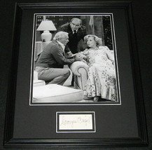 Georgia Engel Signed Framed 11x14 Photo Poster Display Mary Tyler Moore Show - £50.54 GBP