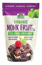 NOW Foods Monk Fruit with Erythritol, Organic Powder 1 lb - £13.92 GBP
