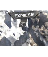 Express Women’s Cold Shoulder Bat Sleeves Blouse draw string waist Medium - £19.82 GBP