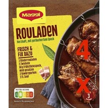Maggi Fix: Rouladen Roulades Sauce Packet 4ct. Made In Germany Free Shipping - £11.09 GBP