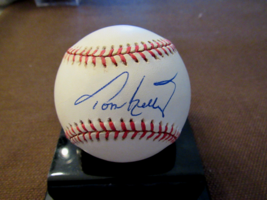 Tom Kelly 2 X Wsc Minnesota Twins Future Hof Manager Signed Auto Vintage Oal Jsa - £94.95 GBP