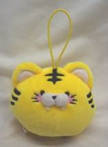Korotora Very Cute Round Yellow Tiger 3&quot; Plush Stuffed Animal Hanging Toy - £11.73 GBP