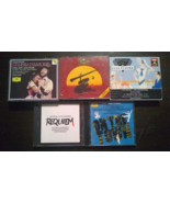 Broadway Opera CD Lot Of 5 Requiem On The Town Anything Goes Miss Saigon... - £15.52 GBP