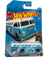 Hot Wheels Surfin School Bus, [Blue/White] 55/250 Metro 4/10 - New sealed - $28.73 CAD