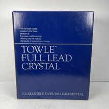 Towle 24% Austrian Lead Crystal Old Colonial (23305) 7in Candlestick/Hol... - $18.46