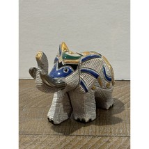 Retired De Rosa Rinconada Collection Raised Trunk Asian Elephant Figurin... - $28.05