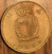 1991 Malta 1 Cent Coin - £1.00 GBP