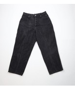 Vtg 90s Harley Davidson Womens 14 Distressed Relaxed Fit Denim Jeans Bla... - $87.94 CAD