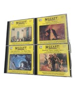 Set Of 4 Mozart CDs Divertimenti Exultante Requiem The Magic Flute Liede... - £8.20 GBP
