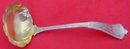 Persian by Tiffany and Co Sterling Silver Gravy Ladle Gold Washed Fluted 7 1/4" - £435.51 GBP