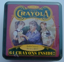 1994 Crayola Crayons Tin (Factory Wrapped) - £11.00 GBP