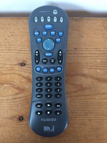 Primary image for DirectTV Hughes HRMC-11 Satellite DVD VCR AUX Television TV Remote Control Gray