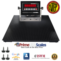 NEW Floor Scale 48&quot;X48&quot; (4&#39;x4&#39;) NTEP Legal for trade 1,500 X .5 lb / Indicator - £712.84 GBP