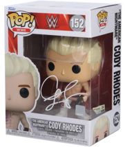 Cody Rhodes Hell In a Cell Autographed WWE #152 Funko Pop Figurine Fanatics - £168.83 GBP