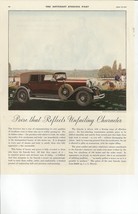 1931 Lincoln Dietrich Print Ad- Dietrich Convertible Sedan- Country Club- Luxury - $13.81