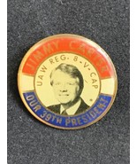Jimmy Carter Our 39th President UAW Region 8 V-CAP Political Lapel Pin - $188.16 MXN