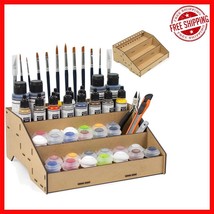 Portable Round Paint Stand Organizer for Miniature Enthusiasts – Simple ... - $537.30 MXN