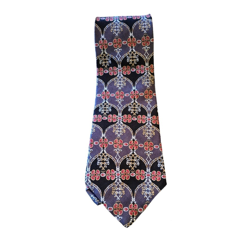 Evan Picone Men’s Tie 100% Silk Made in USA Classic Formal Neckwear Gift Item image 5