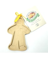 Brown Bag Mold Gingerbread Man Cookie Art Craft 1992 Christmas VTG Recip... - €11,99 EUR
