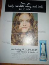 Vintage Swinging Body Hair Spray Magazine Advertisement June 1971 - £3.13 GBP