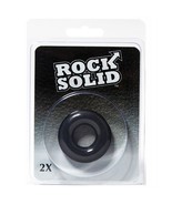 ROCK SOLID 2 INCH PENIS RING BLACK DONUT - $17.95 CAD
