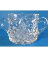 Clear Heart With Thumbprint Early American Pattern Glass Open Sugar Bowl... - $313.62 MXN