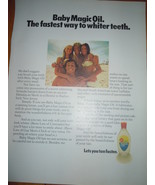 Vintage Baby Magic Oil Magazine Advertisement June 1961 - £3.13 GBP
