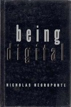Nicholas Negroponte BEING DIGITAL HCDJ 1st ED - $17.99
