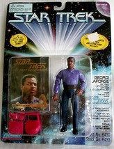 Star Trek TNG GEORDI LAFORGE tv SERIES episode 1995 - £10.38 GBP