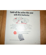 Vintage RCA Batteries Magazine Advertisement June 1961 - $5.45 CAD