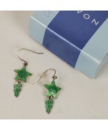 Vintage Avon Star Fish Sea Shell Earrings 1.5 Inch Dangle Drop Hook - £8.98 GBP