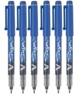Pilot Blue V Sign Pen Liquid Ink Medium 2mm Nib Tip 0.6mm V-Sign Fibre T... - £4.96 GBP+