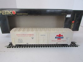 Pemco HO 3402-027 50&#39; Reefer Car Dubuque Packing Company White E - $240.01 MXN