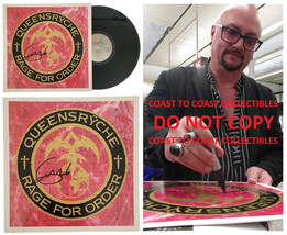 Geoff Tate signed Queensryche Rage for Order Album Proof COA Autographed Vinyl - £272.55 GBP